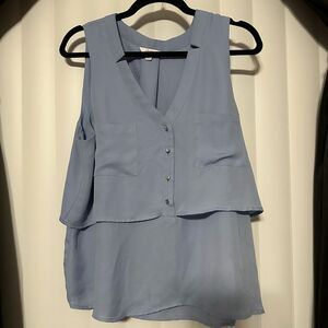 Candies baby blue 2 tier tank